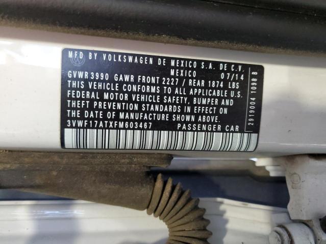 2015 VOLKSWAGEN BEETLE 1.8 - 3VWF17ATXFM603467