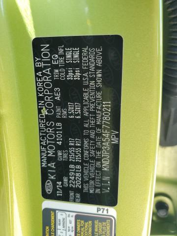 2015 KIA SOUL + - KNDJP3A54F7780211
