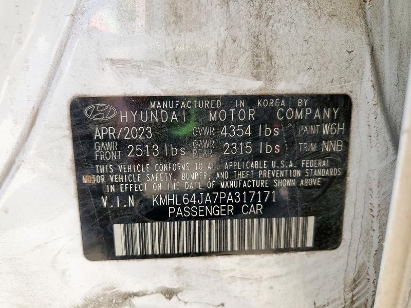 2023 HYUNDAI SONATA SEL - KMHL64JA7PA317171
