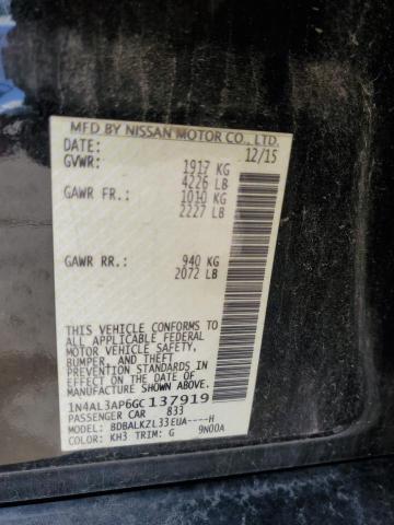 2016 NISSAN ALTIMA 2.5 - 1N4AL3AP6GC137919