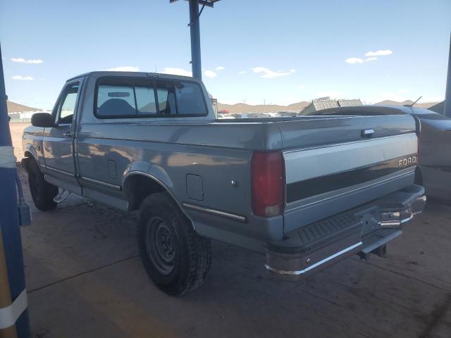 FORD F250 1992 gray  gas 1FTEF25N1NPB08128 photo #3