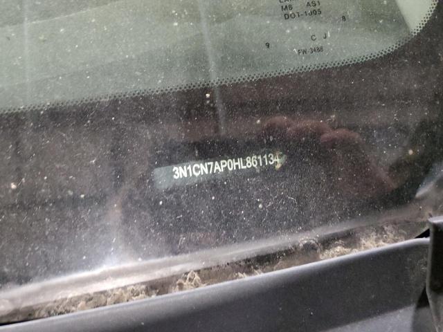 2017 NISSAN VERSA S - 3N1CN7AP0HL861134