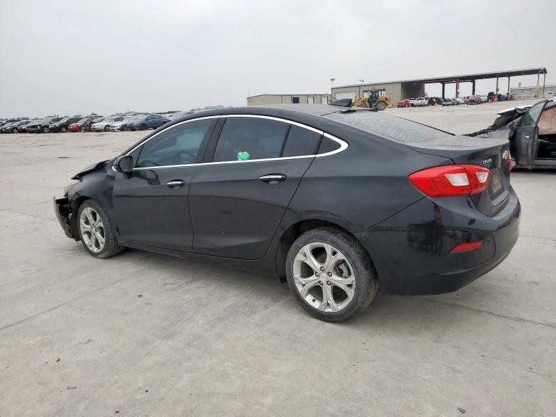 CHEVROLET CRUZE PREM 2017 black sedan 4d gas 1G1BF5SM4H7253662 photo #3