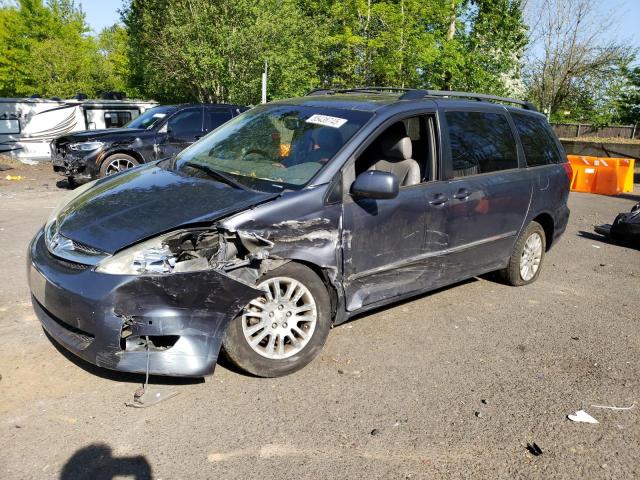 TOYOTA SIENNA XLE 2008 gray  gas 5TDBK22C68S017450 photo #1