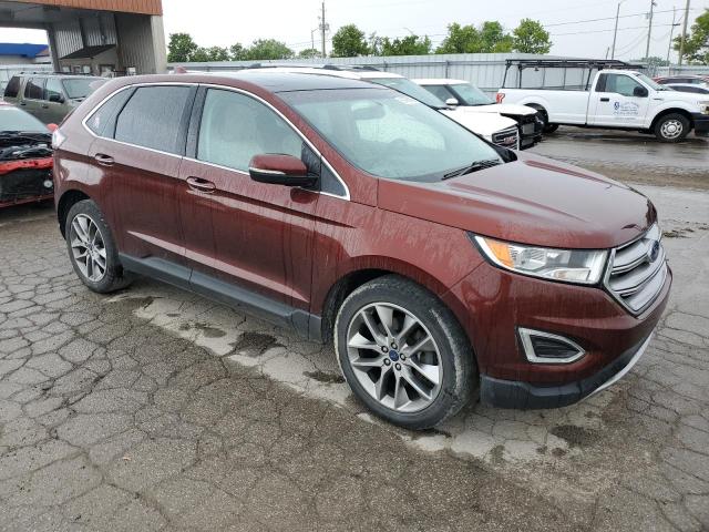 Vin: 2fmtk4k81fbb65785, lot: 58705465, ford edge titanium 20154