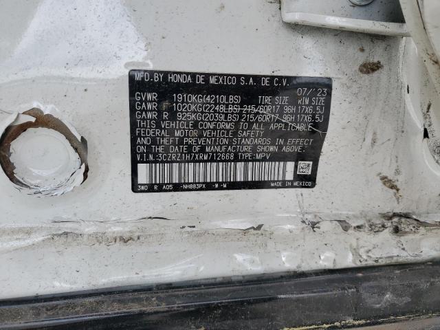 2024 HONDA HR-V EXL - 3CZRZ1H7XRM712668