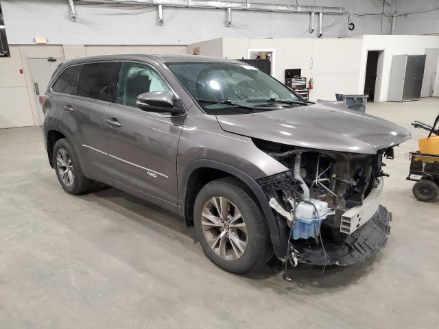 Vin: 5tdbkrfh8gs282125, lot: 57706495, toyota highlander le 20164