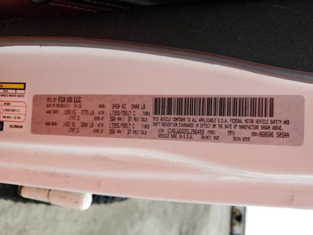 2016 JEEP WRANGLER U 1C4BJWDG2GL296499