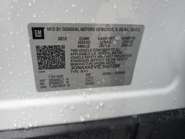 2020 CHEVROLET EQUINOX LT - 3GNAXKEV1LS527209
