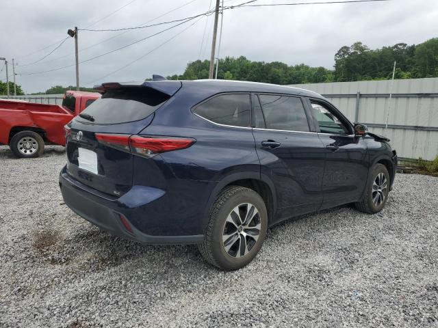 Vin: 5tdgzrah3ns544221, lot: 57222185, toyota highlander xle 20223