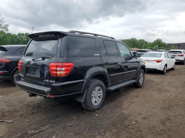 TOYOTA SEQUOIA LI 2004 black 4dr spor gas 5TDBT48AX4S230250 photo #4