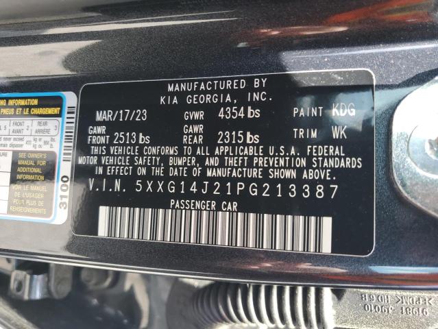 2023 KIA K5 LXS - 5XXG14J21PG213387