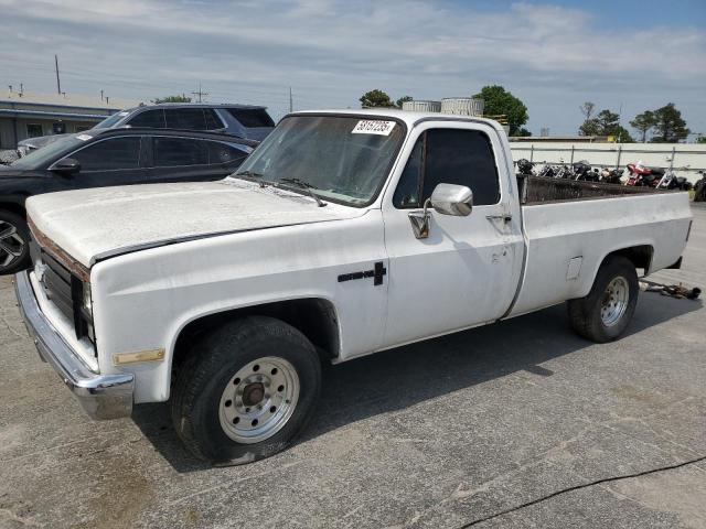 CHEVROLET C20 1985 white pickup gas 1GCGC24M7FS184686 photo #1