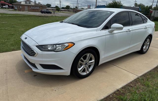 FORD FUSION SE 2018 white  gas 3FA6P0H75JR226467 photo #3