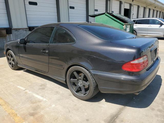 MERCEDES-BENZ CLK 430 2001 black coupe gas WDBLJ70GX1F171822 photo #3