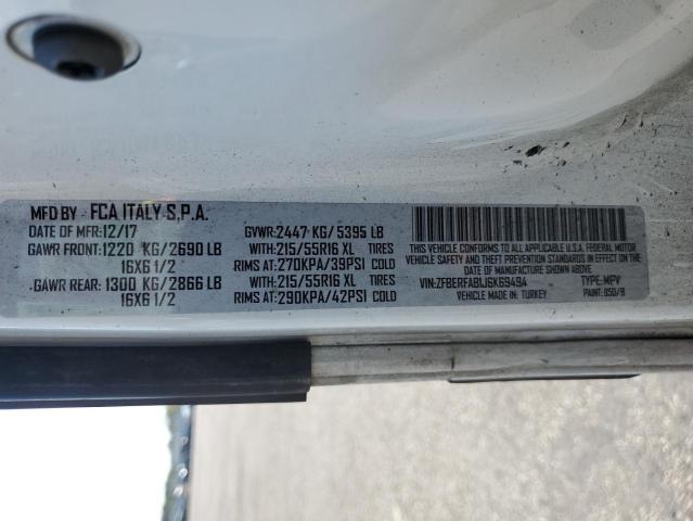 2018 RAM PROMASTER - ZFBERFAB1J6K69494