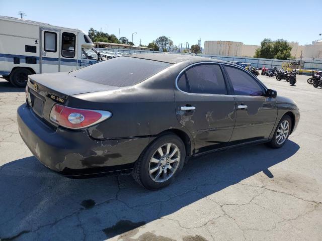 LEXUS ES 330 2004 black  gas JTHBA30GX45022518 photo #4