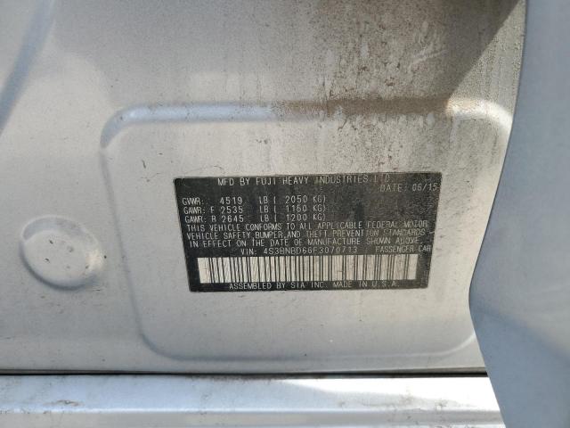 2015 SUBARU LEGACY 2.5 4S3BNBD66F3070713