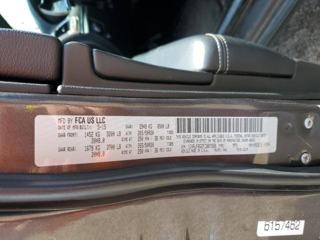 2015 JEEP GRAND CHER - 1C4RJFBG2FC887268