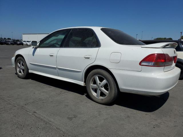 HONDA ACCORD EX 2001 white sedan 4d gas 1HGCG16581A045055 photo #3
