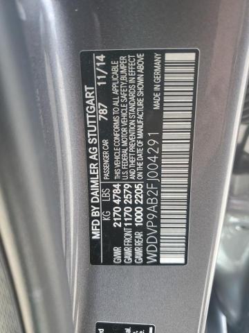 2015 MERCEDES-BENZ B CLASS WDDVP9AB2FJ004291