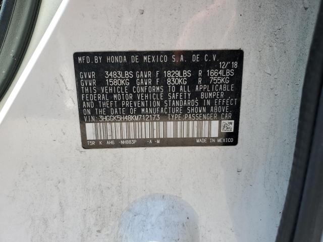 2019 HONDA FIT LX 3HGGK5H48KM712173