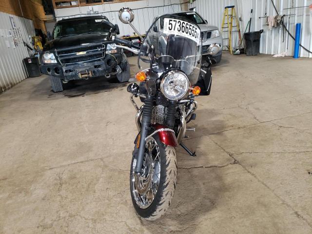 TRIUMPH MOTORCYCLE BONNEVILLE 2017 maroon  gas SMTD40HL7HT819863 photo #3
