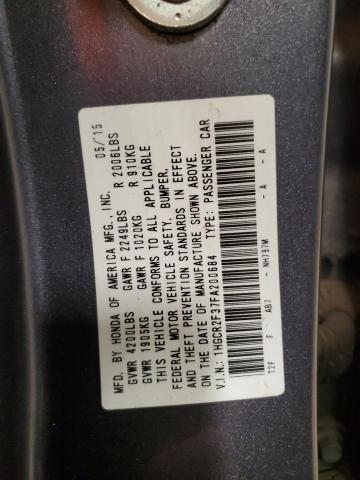 2015 HONDA ACCORD LX - 1HGCR2F37FA200684