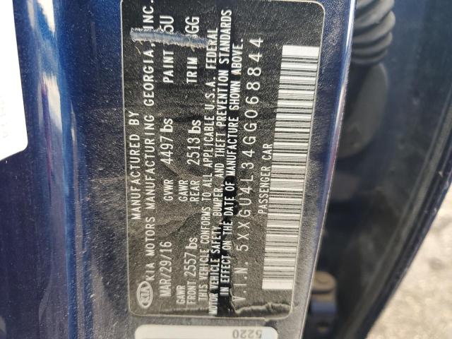 2016 KIA K5 5XXGU4L34GG068844
