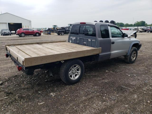 DODGE DAKOTA SXT 2003 gray  gas 1D7HG12X13S196592 photo #4