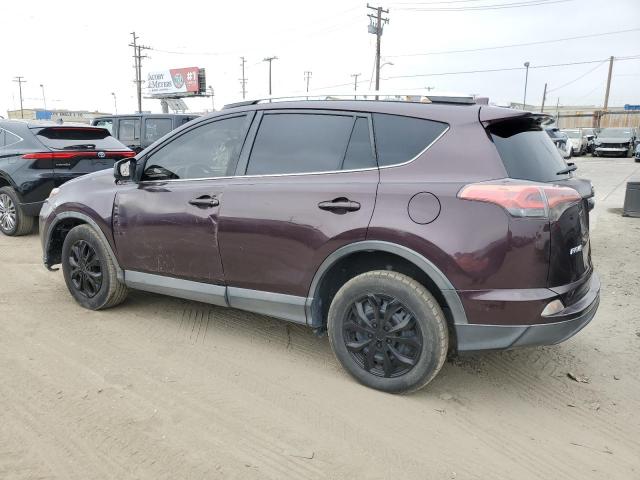 TOYOTA RAV4 LE 2016 burgundy  Gasoline 2T3ZFREV3GW261840 photo #3