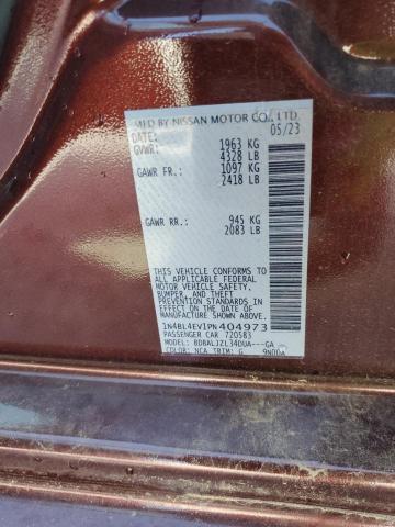 2023 NISSAN ALTIMA SL - 1N4BL4EV1PN404973