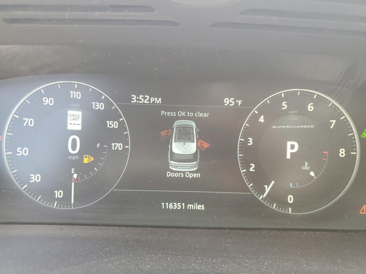 LAND ROVER RANGE ROVER SUPERCHARGED