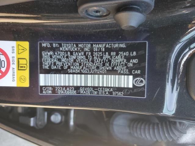 2018 LEXUS ES 350 - 58ABK1GG3JU112401
