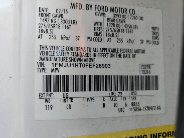 2015 FORD EXPEDITION - 1FMJU1HT0FEF28903