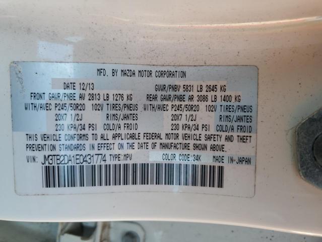 2014 MAZDA CX-9 GRAND - JM3TB2DA1E0431774