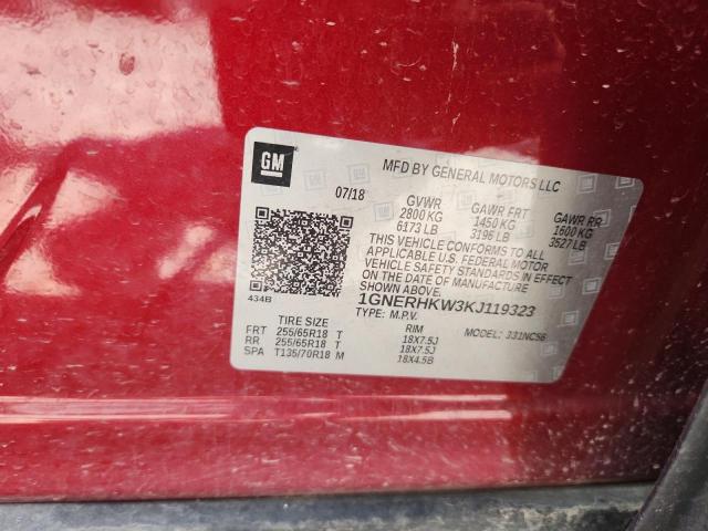 2019 CHEVROLET TRAVERSE L - 1GNERHKW3KJ119323