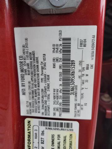2018 LINCOLN MKZ SELECT 3LN6L5D95JR615289