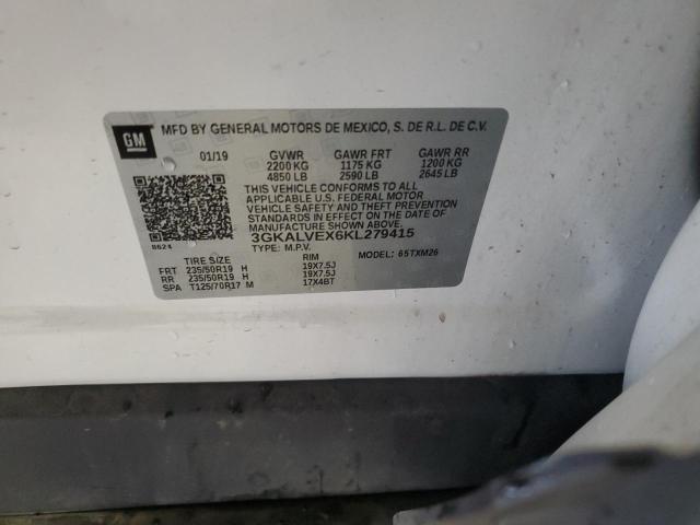 2019 GMC TERRAIN SL - 3GKALVEX6KL279415