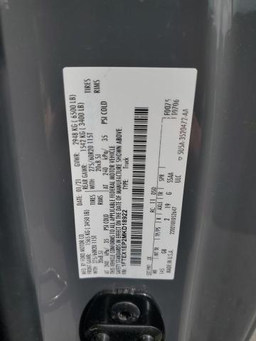 2021 FORD F150 SUPER - 1FTEX1EP2MKD18922