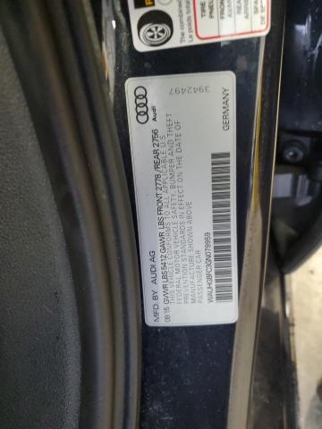 2016 AUDI A6 PRESTIG WAUHGBFC3GN079959