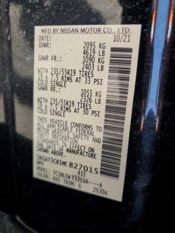 2021 NISSAN ROGUE SL - 5N1AT3CB1MC827015