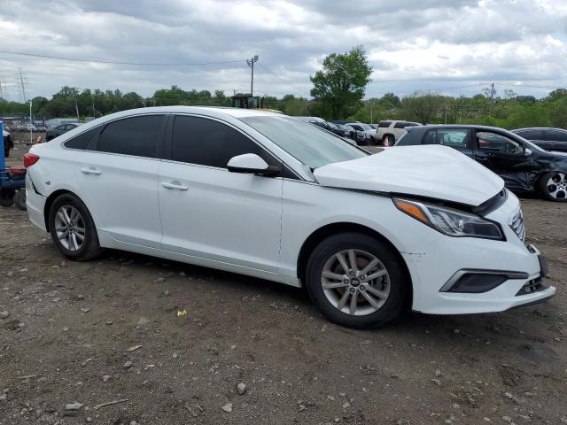 Vin: 5npe24af5hh480089, lot: 56017145, hyundai sonata se 20174