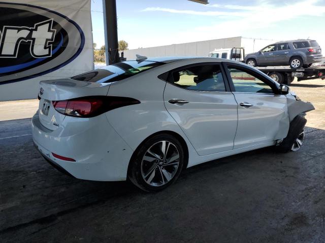 HYUNDAI ELANTRA SE 2015 white sedan 4d gas 5NPDH4AE3FH615178 photo #4