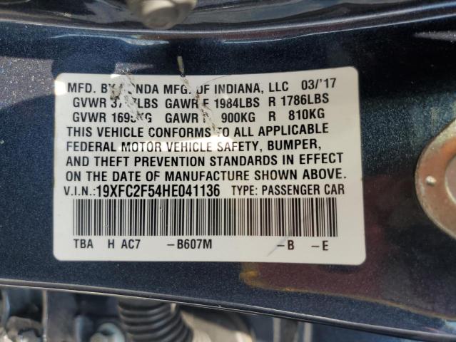 2017 HONDA CIVIC LX - 19XFC2F54HE041136