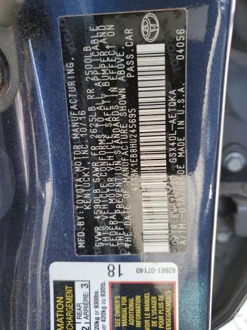 2017 TOYOTA AVALON XLE - 4T1BK1EB8HU245695