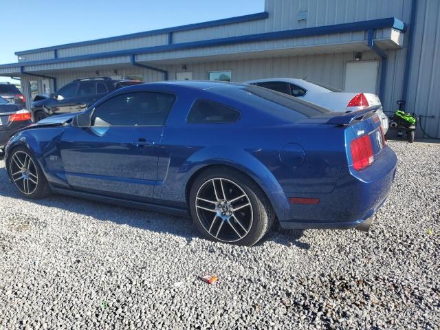 FORD MUSTANG GT 2007 blue coupe gas 1ZVFT82HX75346652 photo #3