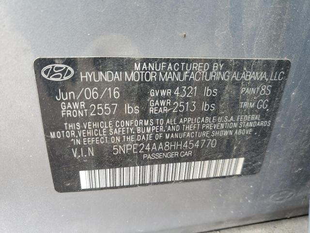 2017 HYUNDAI SONATA ECO - 5NPE24AA8HH454770