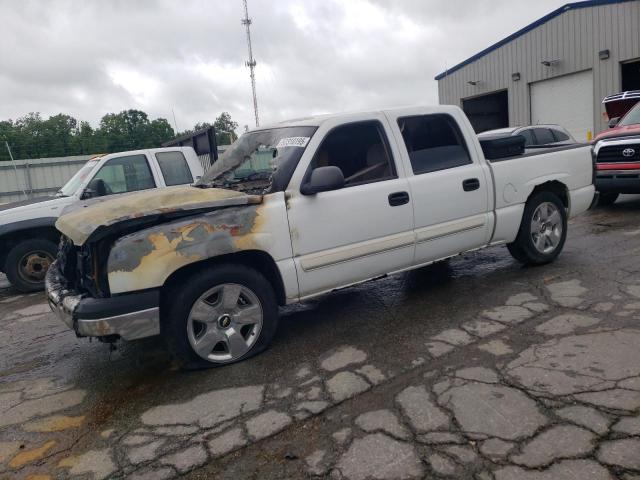 CHEVROLET SILVERADO 2005 white  gas 2GCEC13T251100329 photo #1