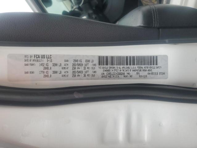 2017 DODGE DURANGO GT 1C4RDJDG1HC666240